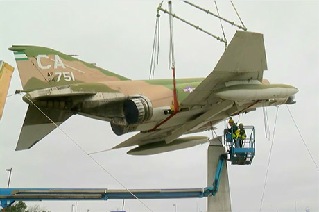 Sijan Memorial Jet Reaches Final Home and Causes Media Stir