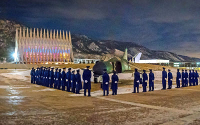 Taps Ceremony - Panorama